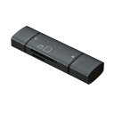 Digio2 USB Type-C&A カードリーダーライター グレー CRW-DC3SD86GY