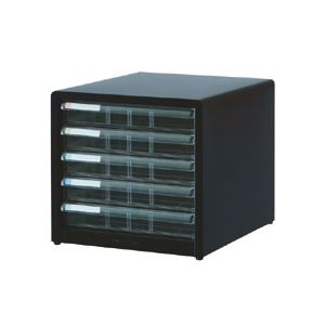 アバンテV2レターケース A4タテ 浅5段 黒