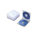 【まとめ】 エレコム Blu-ray/DVD/CDスリムPSケース2枚収*10透明 【×3セット】