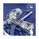 PTローブダイヤモンドピアス プラチナ(4)