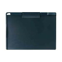 (まとめ)TANOSEE クリップボード A4ヨコ ネイビー 1セット(10枚)【×5セット】
