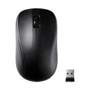 (まとめ)エレコム 簡易包装 無線IRマウスMサイズ ブラック M-K6DRKBK/RS 1個【×3セット】(2)