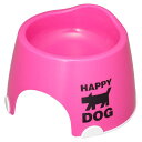(まとめ)小型犬専用フードボウル すべり止め付 ピンク【×5セット】 (犬用品)