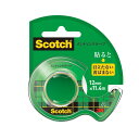 【30個セット】 3M Scotch スコッチ メンディングテープ小巻 12mmディスペンサ付 3M-CM-12X30(4)