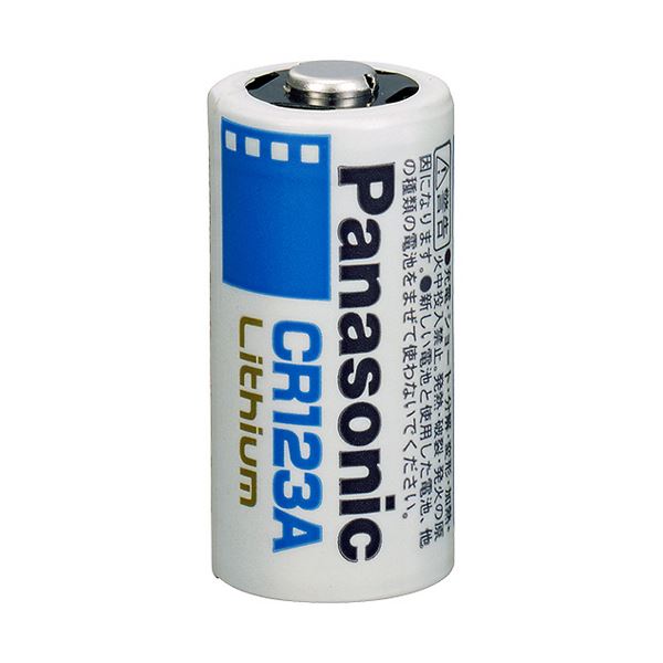 (まとめ) パナソニック カメラ用リチウム電池CR-123A 3V CR-123AW/2P 1パック(2個) 【×5セット】