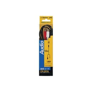 (まとめ)日本ビクター ミニ⇒ピンプラグ 1.5m CN-201A【×20セット】
