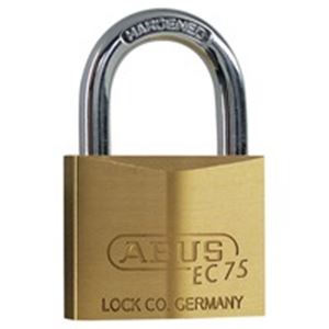 （まとめ）ABUS 南京錠 40mm EC75-40【×2セット】