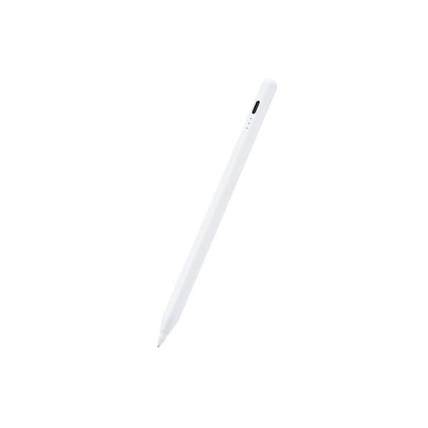 エレコム iPad用タッチペン（充電式） P-TPACSTAP04WH