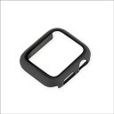 Digio2 AppleWatch SE用 高硬度9Hガラス+ケース 40mm SMWC-AW401BK ブラック(2)