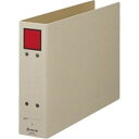 (まとめ)キングジム 保存ファイル 4385 A4E 50mm 灰/赤【×10セット】