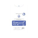 (まとめ) シモジマ HEIKO再生原料LDゴミ袋透明 90L 20 【×3セット】(3)