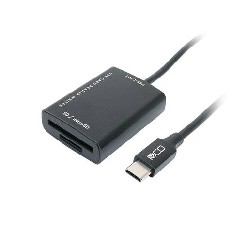 MCO SD microSDカードリーダ Type-C 70cm USR-CSD2/BK MCO SD microSDカードリーダ Type-C 70cm USR-CSD2/BK