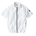 村上被服 HOOH 半袖ニットブルゾン V771 ホワイト サイズ:4L 服単品 〔バッテリー・ファン・ケーブル別売〕(4)