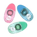 【まとめ】 プラス テープのりノリノコロ3Pアソート TG-1512-3 【×3セット】(4)