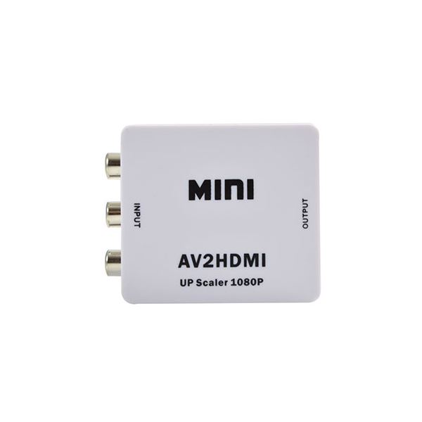 サンコー コンポジットをHDMIへ変換するアダプタ HDMRCA44