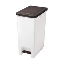 (まとめ)アスベル R防臭エバン ペダルペール 45L ブラウン 1台【×3セット】(3)