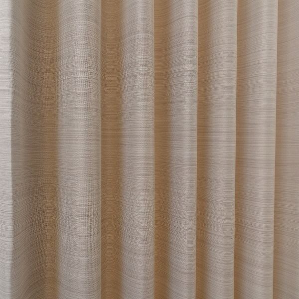 日本製 カーテン ドレープカーテン 遮光 3級遮光 洗える シンプル ナチュラル タッセル付き ウォッシャブル 【幅100cm 長さ190cm 2枚 ベージュ】 [3]