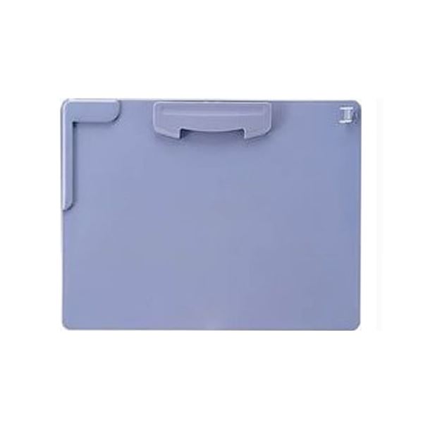 （まとめ） ライオン事務器クリップボード B5ヨコ ブルー CS-211N B5-S 1枚 【×10セット】