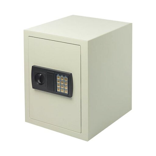 サンワダイレクト 電子金庫(テンキー・鍵式・壁掛け対応・中棚付き・43リットル) 200-SL045 1台 サンワダイレクト 電子金庫(テンキー・鍵式・壁掛け対応・中棚付き・43リットル) 200-SL045 1台