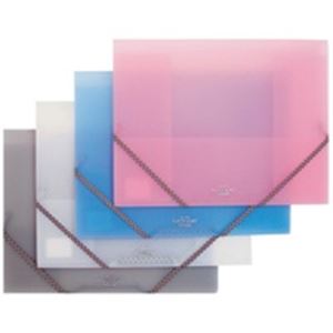 （まとめ）ビュートン フラットホルダー NFH-A4-C A4 透明【×20セット】