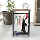 ペット用 ハンガーラック 収納ラック ペット用品 犬用 猫用 LUST ルスト BR ブラウン【代引不可】(4)