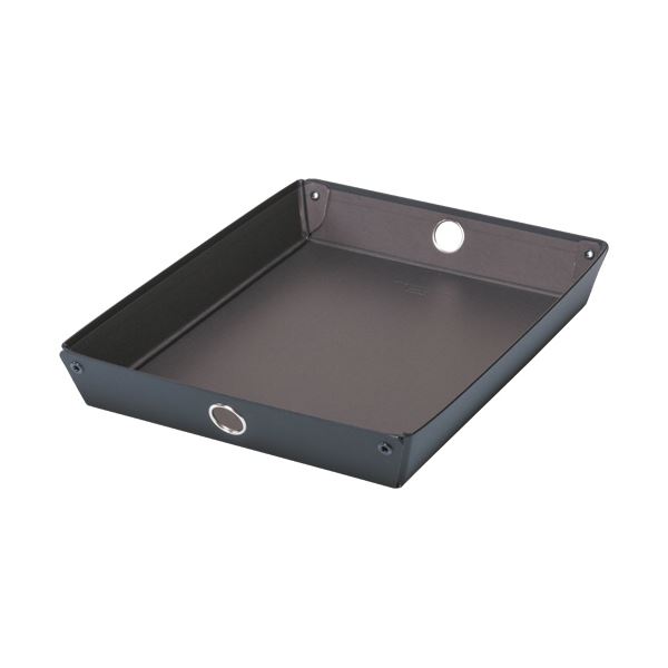 （まとめ）リヒトラブ スタッキングトレー A4 黒A-340-24 1個【×10セット】