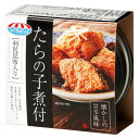 ■サイズ・色違い・関連商品■12缶■24缶■36缶[当ページ]関連商品の検索結果一覧はこちら■商品内容★甘辛い味付けと独特の食感はご飯にもお酒にも合う一品。・少し濃いめの味付けで少量でもご飯が進みます。・酒の肴としてちょこっと呑みに嬉しい煮付けです。★どこか昔懐かしい味わいが広がります。★お子様からご年配の方まで、世代を超えて喜ばれる味付け。■商品スペック◆原材料まだらの卵、砂糖、しょうゆ、昆布、たん白加水分解物、調味料(アミノ酸等)、リン酸塩(Na)、(原材料の一部に小麦・大豆を含む)・缶切り不要のプルトップ式※個当たり内容総量【配送日時指定について】・この商品は、配送希望日と時間帯の指定を承ることができません。【ご注意事項】・商品注文後のキャンセルや返品は承りかねます。■送料・配送についての注意事項●本商品の出荷目安は【3 - 11営業日　※土日・祝除く】となります。●お取り寄せ商品のため、稀にご注文入れ違い等により欠品・遅延となる場合がございます。●本商品は仕入元より配送となるため、北海道・沖縄・離島への配送はできません。