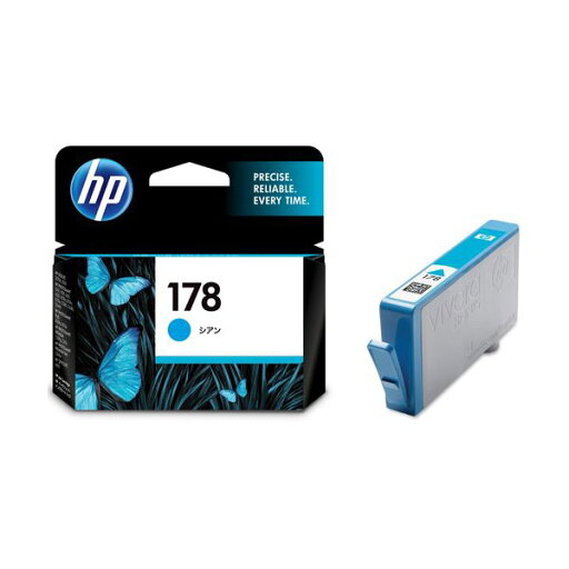 (まとめ) HP178 インクカートリッジ シアン CB318HJ 1個 【×4セット】 (まとめ) HP178 インクカートリッジ シアン CB318HJ 1個 【×4セット】