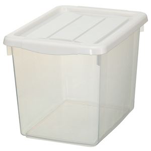 (まとめ) 天馬 フリーボックス 50深型 ホワイト 1個 【×3セット】