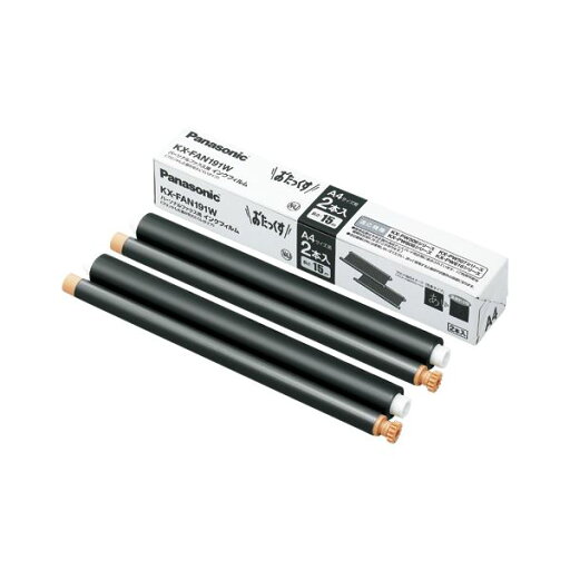 (まとめ) パナソニック FAX用インクフィルム(純正) KX-FAN191W(2本入) 【×2セット】 (まとめ) パナソニック FAX用インクフィルム(純正) KX-FAN191W(2本入) 【×2セット】
