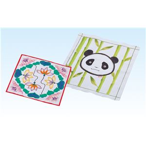 (まとめ)アーテック 白布ハンカチ 大(400×400mm) 【×30セット】