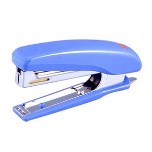 (まとめ) マックス ホッチキス 20枚とじ ブルー HD-10D 1個 【×10セット】