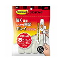 (まとめ) 3M コマンドフック M オフホワイト フック8個+タブ16枚 業務用パック CM1M-8 1パック 【×5セット】