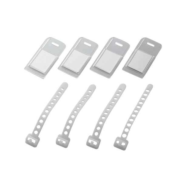 （まとめ） エレコム ケーブル用ネームタグ EKC-NTN01 1パック（4本） 【×10セット】