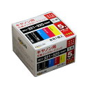 (まとめ)ワールドビジネスサプライ Luna Life キヤノン用 互換インクカートリッジ BCI-321+320/5MP 5本セット【×3セット】(2)