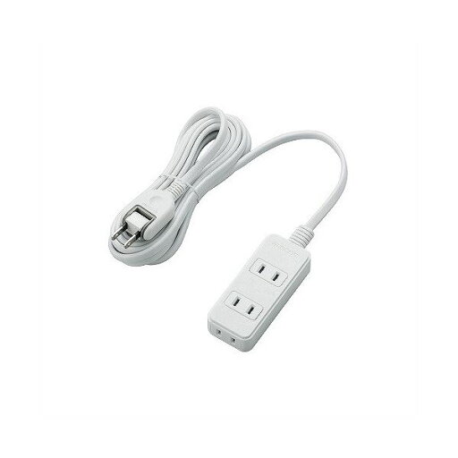 (まとめ)エレコム 電源タップ T-S02-2330WH【×5セット】 (まとめ)エレコム 電源タップ T-S02-2330WH【×5セット】