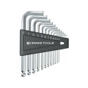 PB SWISS TOOLS 212ZH-12 ボール付六角棒レンチセット(パックナシ)