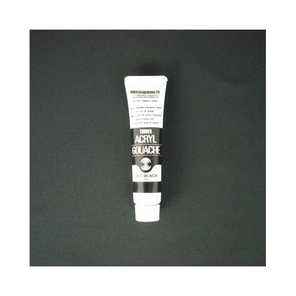 (まとめ) ターナー アクリルガッシュ 11ml アクリルガッシュ 11ml A色-9 ジェットブラック 1本入 【×30セット】