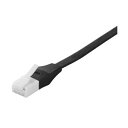 バッファロー(サプライ) ツメの折れないLANケーブル カテゴリー6 ストレート フラット 3m ブラック BSLS6FU30BK2