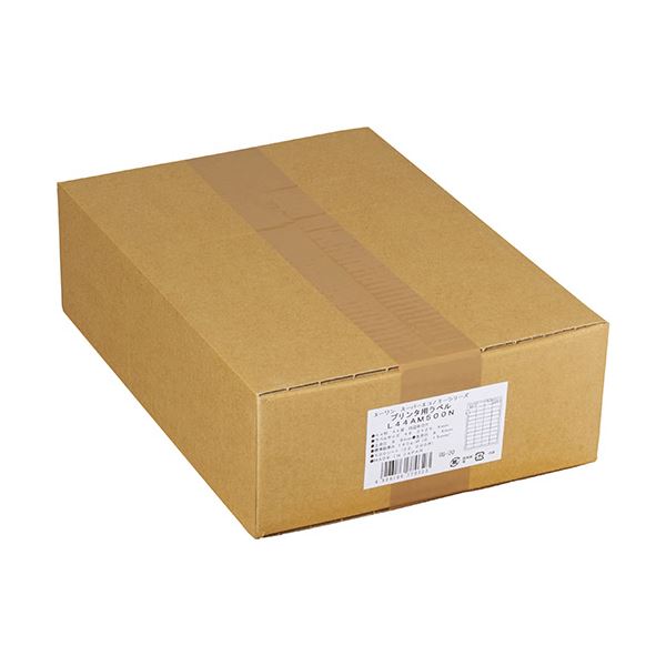 (まとめ）エーワン スーパーエコノミーシリーズプリンタ用ラベル A4 65面 38.1×21.2mm 四辺余白付 角丸 L65AM500N1箱(500シート)【×3セット】(2)