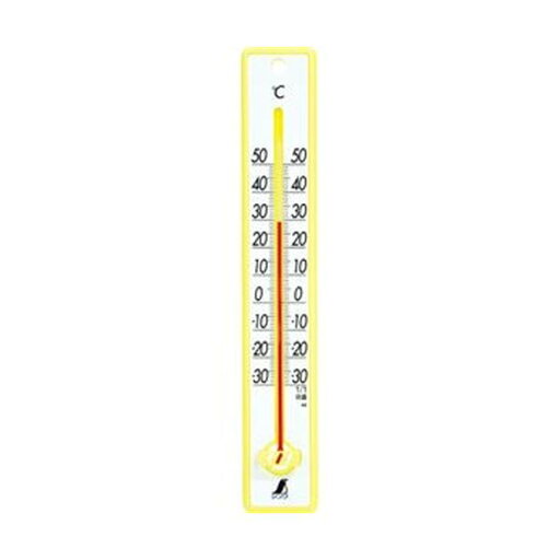 (まとめ)シンワ 寒暖計 25cm イエロー48357 1個【×20セット】 (まとめ)シンワ 寒暖計 25cm イエロー48357 1個【×20セット】