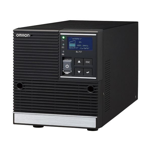 オムロン UPS 無停電電源装置 据置型750VA/680W BL75T 1台