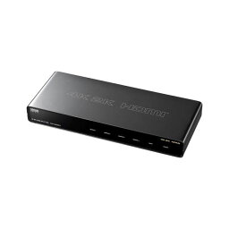 サンワサプライ4K2K対応HDMI分配器 4分配 VGA-UHDSP4 1個