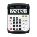 (まとめ)カシオ 防水・防塵電卓 12桁デスクサイズ WD-320MT-N 1台【×3セット】(2)