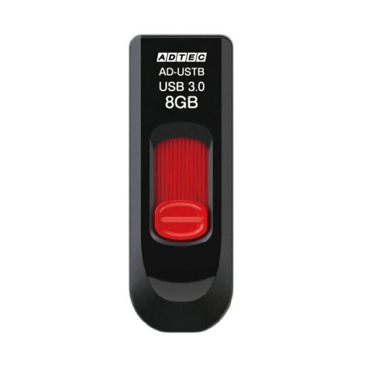 (まとめ) アドテック USB3.0スライド式フラッシュメモリ 8GB ブラック&レッド AD-USTB8G-U3R 1個 【×10セット】 (まとめ) アドテック USB3.0スライド式フラッシュメモリ 8GB ブラック&レッド AD-USTB8G-U3R 1個 【×10セット】