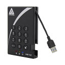 Apricorn AegisPadlock 暗証番号対応ポータブルSSD 1TB A25-3PL256-S1000(R2)1台(2)