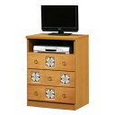 ミドル テレビ台 テレビボード 幅60cm ナチュラル 日本製 木製 桐材 リビング ダイニング 子供部屋 ベッドルーム 寝室 完成品(3)