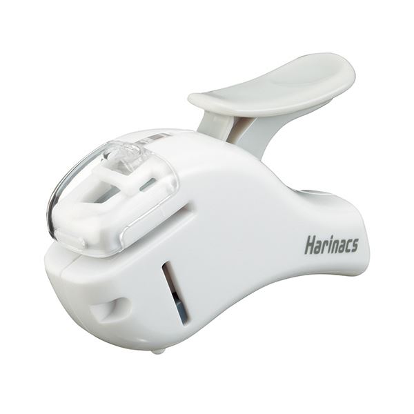 (まとめ) コクヨ 針なしステープラー（ハリナックスコンパクトα） 5枚とじ 白 SLN-MSH305W 1個 【×30セ..