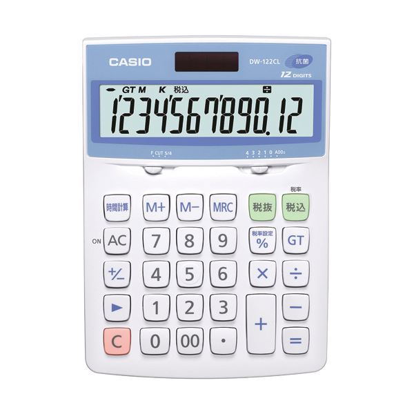 ■商品内容【ご注意事項】・この商品は下記内容×3セットでお届けします。●デスクタイプ12桁です。■商品スペック桁数：12桁寸法：W175×D126mm質量：約170gその他仕様：●ISO22196適合モデル(SIAA登録商品)保証期間：1年【キャンセル・返品について】商品注文後のキャンセル、返品はお断りさせて頂いております。予めご了承下さい。■送料・配送についての注意事項●本商品の出荷目安は【1 - 5営業日　※土日・祝除く】となります。●お取り寄せ商品のため、稀にご注文入れ違い等により欠品・遅延となる場合がございます。●本商品は仕入元より配送となるため、沖縄・離島への配送はできません。[ DW-122CL-N ]