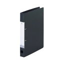 (まとめ) リヒトラブ リクエスト D型リングファイル A4タテ 2穴 230枚収容 背幅34mm 黒 G2220-24 1冊 【×30セット】
